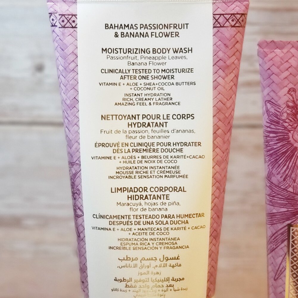 🆕Bath & Body Works Bahamas Passionfruit & Banana Flower Bundle - Picture 3 of 3